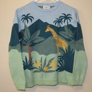 Sugarhill Brighton Janie Jumper Jungle Giraffe Sweater Women's US Sz 6